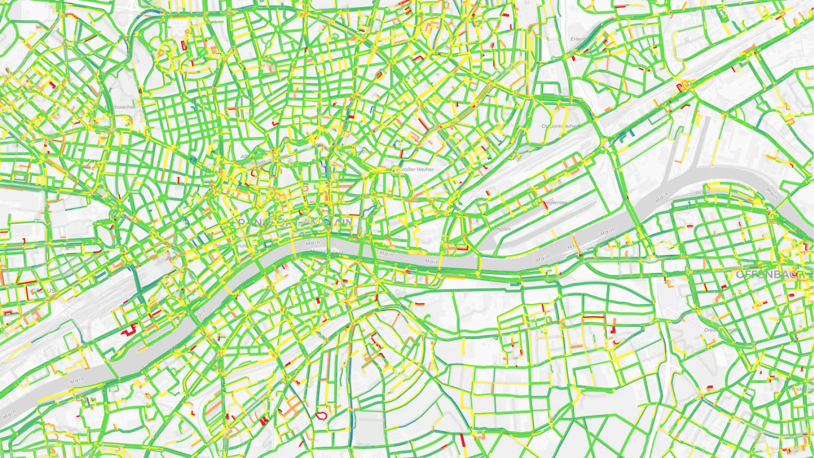 BIKE MONITOR Layer Geschwindigkeiten