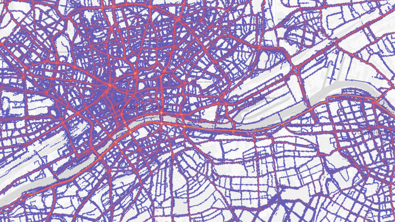 BIKE MONITOR Layer Heatmap