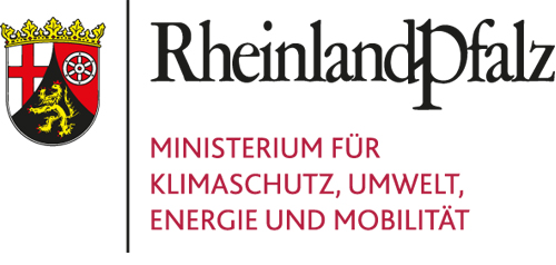 Logo Ministerium für Klimaschutz, Umwelt, Energie und Mobilität Rheinland-Pfalz