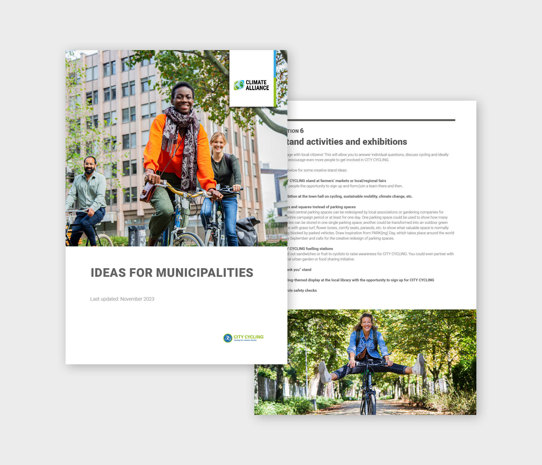 Graphic brochure Ideas for municipalities